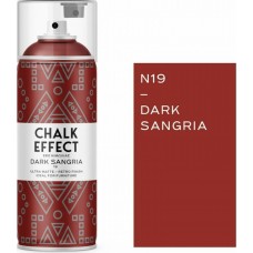Cosmos Lac Chalk Effect Spray Κιμωλίας Dark Sangria N19 Sangria Κόκκινο 400ml 0009719
