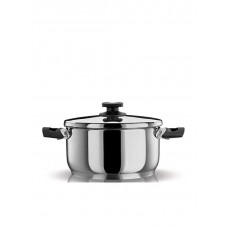 Pyramis Classic Βαθιά Ανοξείδωτη Κατσαρόλα 2.3lt / 18cm 015018201