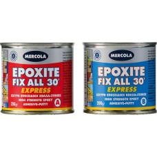Mercola Epoxite Fix All 30" Κόλλα Μετάλλων 2 Συστατικών Γκρι 400gr 01820