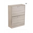 SIDIRELA Ξύλινη Παπουτσοθήκη με 4 Ράφια 60x24x80cm E-0206