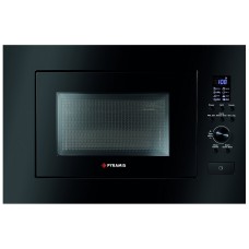 Pyramis Εντοιχιζόμενος Φούρνος Μικροκυμάτων 30 με Grill 23lt Μαύρος 034011401