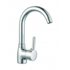 Viospiral Livia Ψηλή Μπαταρία Κουζίνας Πάγκου Ασημί 10-06308