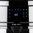 ESTIA ΦΡΙΤΕΖΑ ΑΕΡΟΣ PURE FRY XL 1700w 9.1lt ME ΨΗΦΙΑΚΗ ΟΘΟΝΗ & 8 ΠΡΟΓΡΑΜΜΑΤΑ ΜΑΥΡΟ 06-20620