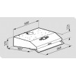 Pyramis Essential Απλός με 2 Μοτέρ Ελεύθερος Απορροφητήρας 60cm Inox 065029502