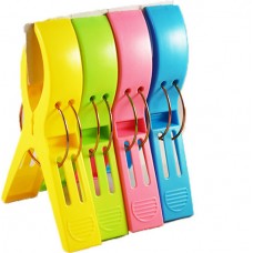 Sidirela Μανταλάκια για Πετσέτα Παραλίας 4τμχ E-2495 Sidirela Μανταλάκια για Πετσέτα Παραλίας 4τμχ E-2495