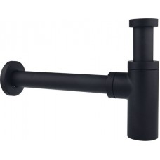 Viospiral Ορειχάλκινο Σιφώνι Νιπτήρα με Έξοδο 32χιλ. Μαύρο 00-04160