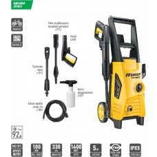 F.F. Group HPW100 Easy Πλυστικό Ρεύματος με Πίεση 100bar 43413 F.F. Group HPW100 Easy Πλυστικό Ρεύματος με Πίεση 100bar 43413