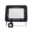 GloboStar Atlas Στεγανός Προβολέας LED 50W Ψυχρό Λευκό 6000K με Αισθητήρα Κίνησης IP67 61441