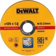 Dewalt Δίσκος Κοπής Μετάλλου Inox 125mm DT3507 