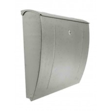 F.F. Group Γραμματοκιβώτιο Εξωτερικού Χώρου Inox σε Ασημί Χρώμα 41596