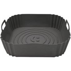 Sidirela Φόρμα Μαγειρέματος για Air Fryer Μπεζ 22.5x22.5x5.5εκ. E-4510-BZ