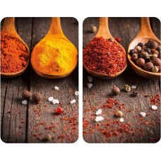 Wenko Προστατευτικά Καλύμματα Εστίας από Γυαλί 30x52cm 2τμχ 538661121