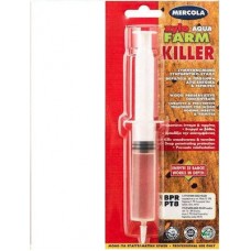 Mercola Xylofarm Aqua Killer Συντηρητικό Ξύλου Νερού Άχρωμο Ματ 20ml 5543