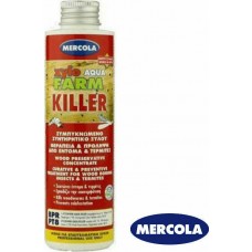 Mercola Xylofarm Aqua Killer Συντηρητικό Ξύλου Νερού Άχρωμο Ματ 150ml 5544