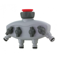 BENMAN ΣΥΣΤΟΛΗ-ΔΙΑΝΟΜΕΑΣ ΠΟΤΙΣΜΑΤΟΣ 1" ME MEIΩΤΗ 3/4" & 4 ΕΞΟΔΟΥΣ 77178