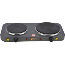 Ankor Επιτραπέζια Εστία Εμαγιέ Διπλή Γκρι 818587