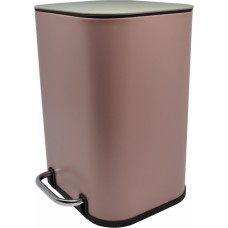 ΧΑΡΤΟΔΟΧΕΙΟ ΜΠΑΝΙΟΥ INOX ΡΟΖ 5LT 22.8X21.5X29CM Ankor 778089 ΧΑΡΤΟΔΟΧΕΙΟ ΜΠΑΝΙΟΥ INOX ΡΟΖ 5LT 22.8X21.5X29CM Ankor 778089