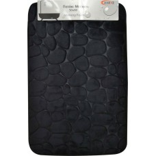 Αντιολισθητικό Πατάκι Μπάνιου Memory Foam Μαύρο 50x80εκ. Ankor 807840