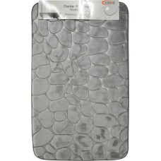 Αντιολισθητικό Πατάκι Μπάνιου Memory Foam Γκρι 50x80εκ. Ankor 807857