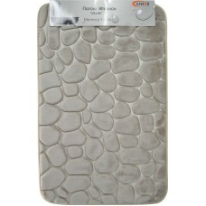 Αντιολισθητικό Πατάκι Μπάνιου Memory Foam Μπεζ 50x80εκ. Ankor 807864