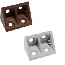 Γωνία Λευκή Στήριξης Πλαστική