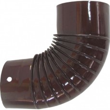 Γωνία Μπουριών Καφέ Εμαγιέ Φ120