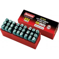 Benman Σετ Χτυπητά Γράμματα 5mm 27τμχ 71007 Benman Σετ Χτυπητά Γράμματα 5mm 27τμχ 71007