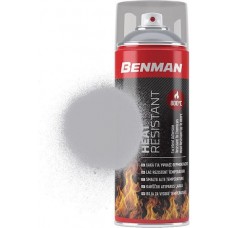BENMAN ΣΠΡΕЇ ΛΑΚΑ ΓΙΑ ΥΨΗΛΕΣ ΘΕΡΜΟΚΡΑΣΙΕΣ 800⁰C 400ml ΓΚΡΙ 28615