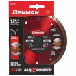 Benman Δίσκος Διαμαντέ Κοπής Πλακιδίων Γρανίτη Maxpower Ø125x7x1.2x22.23mm 74495 1τμχ