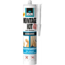 Bison Πάστα Μονταζόκολλας Διάφανη 310ml 6303208
