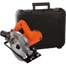 Δισκοπρίονο 1250W με Σύστημα Αναρρόφησης Black & Decker CS1250LK-QS