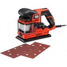 Παλμικό Τριβείο 270W με Ρύθμιση Ταχύτητας και με Σύστημα Αναρρόφησης Black & Decker KA330E-QS