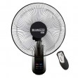 BORMANN Elite Ανεμιστήρας Επιτοίχιος, 40CM, 50W, Με Τηλεχειριστήριο, Μαύρο BFN7110