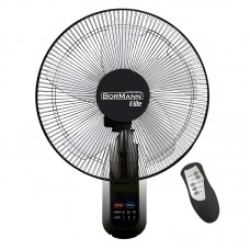 BORMANN Elite Ανεμιστήρας Επιτοίχιος, 40CM, 50W, Με Τηλεχειριστήριο, Μαύρο BFN7110