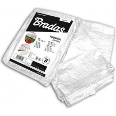 Bradas Μουσαμάς 90gr/m² 4x5m Λευκό PLW904/5 Bradas Μουσαμάς 90gr/m² 4x5m Λευκό PLW904/5