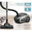 Bruno Ηλεκτρική Σκούπα 800W με Σακούλα 3.5lt Γκρι BRN-0136
