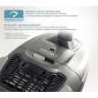 Bruno Ηλεκτρική Σκούπα 800W με Σακούλα 3.5lt Γκρι BRN-0136