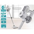 BRUNO ηλεκτρική σκούπα 2 σε 1 600W, λευκή-ασημί BRN-0133