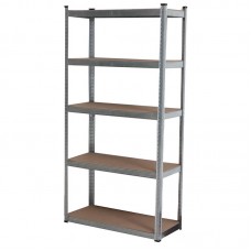 BORMANN Elite Ραφιέρα Γαλβανιζέ 5 Ράφια MDF BSR2100 Μ100xΠ45xΥ190