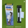 Cal Doublex Classic Κλειδαριά Συρόμενων Αλουμινίου Λευκή 