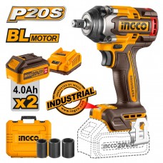 INGCO Κρουστικό Μπουλονόκλειδο Μπαταρίας 20V Li-Ion 500-650 Nm CIWLI2050 INGCO Κρουστικό Μπουλονόκλειδο Μπαταρίας 20V Li-Ion 500-650 Nm CIWLI2050