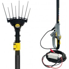 Cresman Ελαιοραβδιστικό Μπαταρίας-SOLO 21V Τύπου Χτένα με Τηλεσκοπικό Κοντάρι PRO 355R 