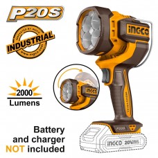 INGCO Προβολέας Εργασίας 20V Li-Ion SOLO 2000 lumen CWLI2088 INGCO Προβολέας Εργασίας 20V Li-Ion SOLO 2000 lumen CWLI2088