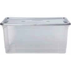 Πλαστικό Κουτί Αποθήκευσης με Καπάκι Διάφανο 59x40x37cm Mega Box Cyclops 003301882