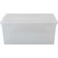 Πλαστικό Κουτί Αποθήκευσης με Καπάκι Διάφανο 19.7x16.5x9.3cm Smart Box Cyclops 003301907