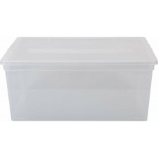 Πλαστικό Κουτί Αποθήκευσης με Καπάκι Διάφανο 37.5x26.1x13.9cm Smart Box Cyclops 003301910