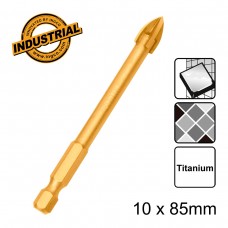 INGCO Τρυπάνι Πλακιδίων Γυαλιού 10x85mm DBG1131008 INGCO Τρυπάνι Πλακιδίων Γυαλιού 10x85mm DBG1131008