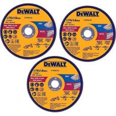 DEWALT Δίσκος Κοπής Μετάλλου 76mm 3τμχ DT20592