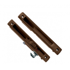 Κλειδαριά Συρόμενων Θυρών σε Καφέ Χρώμα Kliklok Domus 7610X