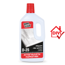 Αυτογυάλιστη παρκετίνη μαρμάρων, ματ γρανιτών - cotto D-25 1lt DUROSTICK ΝΤ2501